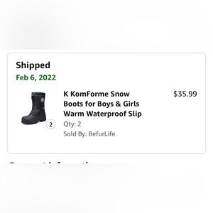 Snow boots for kids